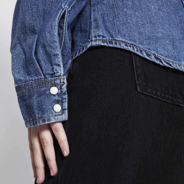 Denim shirt "Memphis" Mid wash